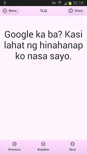 Tagalog Love Quotes screenshot 4