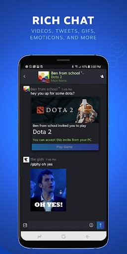 Steam Chat screenshot 2