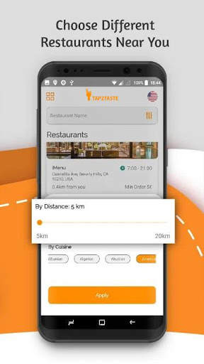 Tap2Taste: Food order app screenshot 1