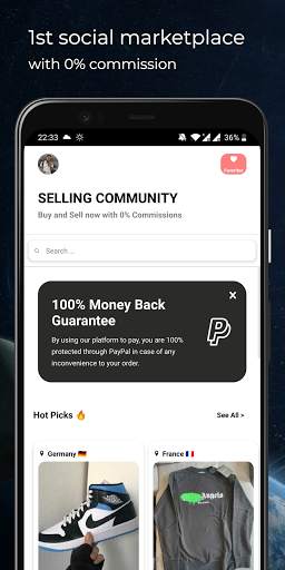 Selling Community - shop and sell luxury screenshot 1