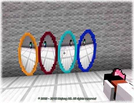 Portal Gun Mod Minecraft PE screenshot 2