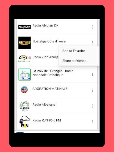 Radio Ivory Coast: Radio FM Online - Live Free App screenshot 8