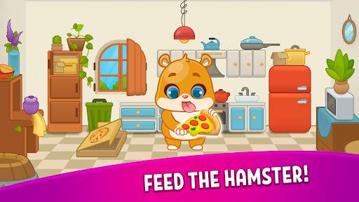 Hamster House: Kids Mini Games स्क्रीनशॉट 14
