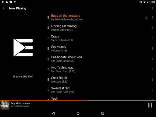 Dark Orange Theme screenshot 21