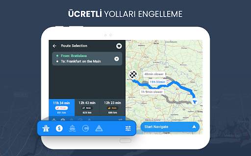 RoadLords – Ücretsiz kamyon GPS navigasyon screenshot 13