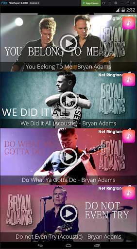 Bryan Adam Hits Ringtones screenshot 2