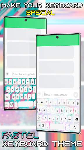Pastel Keyboard Theme-Pastel Keyboard backgound स्क्रीनशॉट 7