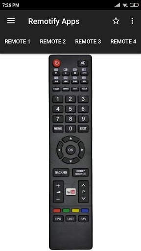 RECONNECT TV Remote Control screenshot 2