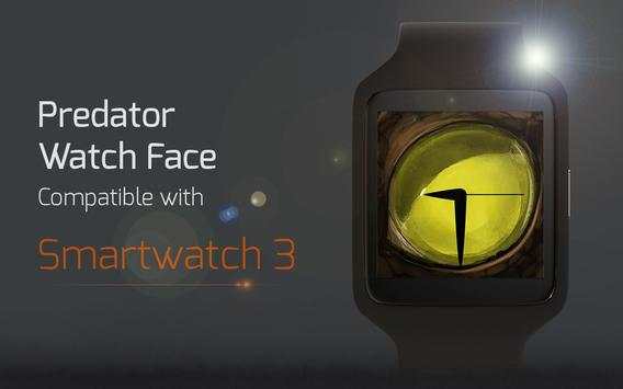 Predator Watch Face स्क्रीनशॉट 6