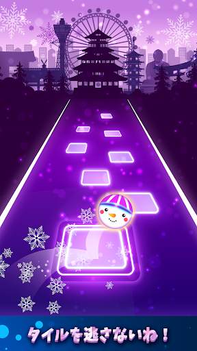 タイルホップ：EDMラッシュ！ - ミュージックボール screenshot 2
