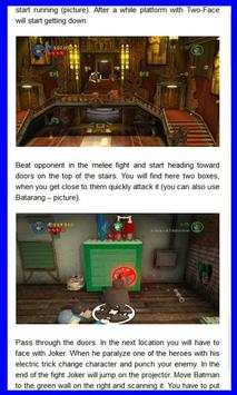 Guide for LEGO Batman 2 screenshot 2