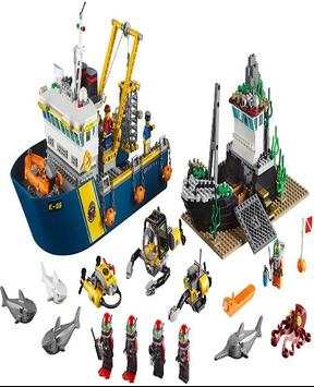 Slide Lego Police Puzzle Game screenshot 2
