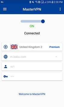 MasterVPN screenshot 2