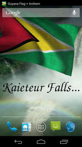 Guyana Flag Live Wallpaper screenshot 2