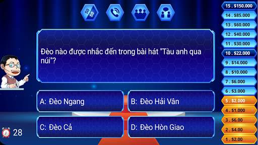 Triệu Phú Là Ai : Giáo Sư Xoay screenshot 4