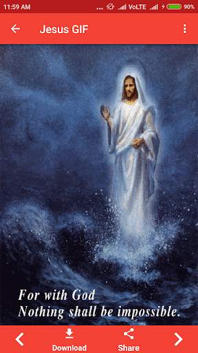 Jesus GIF 3 تصوير الشاشة