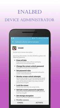 Shake Lock screenshot 3