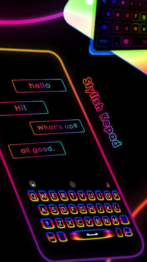 Neon Keyboad 2020 : Neon LED Keyboard स्क्रीनशॉट 5