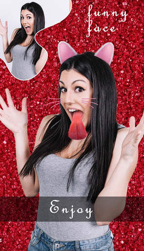 Funny Face: Photo Editor with Live Camera screenshot 2