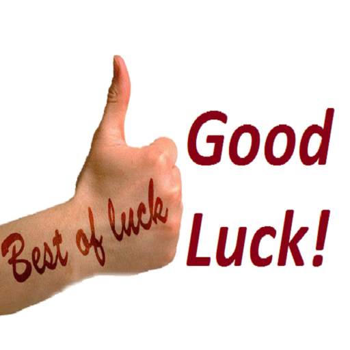 Best of Luck Wishes Greetings All the Best 1.4