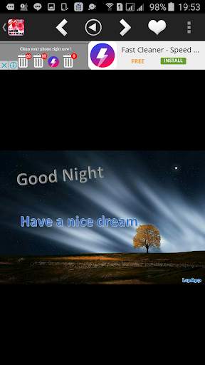 Good morning and night card 9 تصوير الشاشة