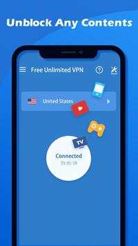 Free Unlimited VPN screenshot 2