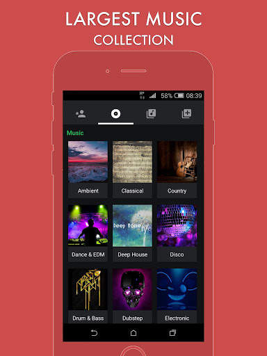 Free Music Player & Streamer 8 تصوير الشاشة