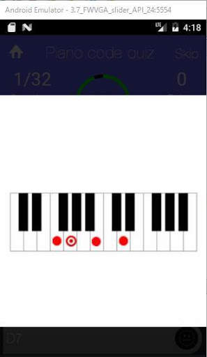 Piano chord quiz screenshot 4