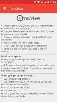 Core Java screenshot 1