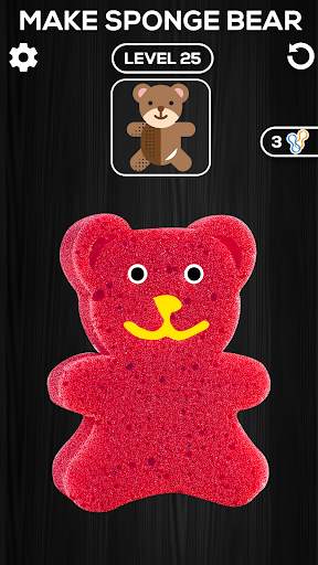 Sponge Art 3D Rubber Band Game screenshot 4
