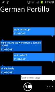 Metro Messaging Lite screenshot 3