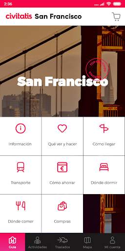 Guida  San Francisco di Civitatis screenshot 2