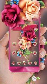 Flourishing Garnet Rose Theme screenshot 3