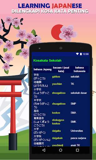 Belajar Bahasa Jepang - Terbaru screenshot 7