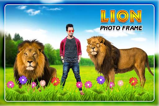 Lion Photo Frame screenshot 4