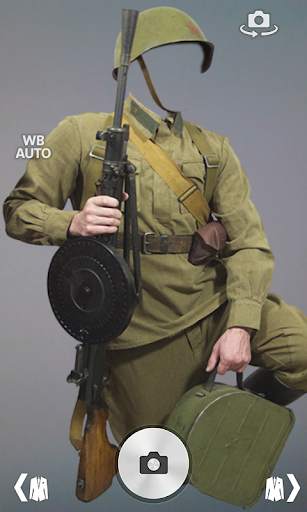 WW 2 soldier suit photomontage screenshot 6