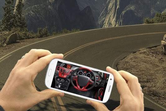 Mobile Car Driving Prank screenshot 2