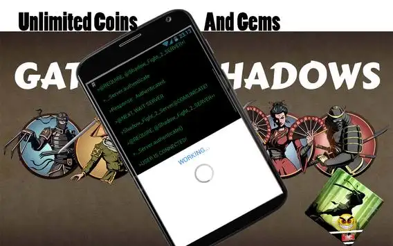 shadow fight 2 hack gems screenshot 4