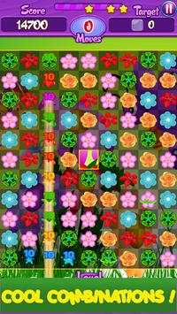 Flower Crush Match 3 screenshot 1