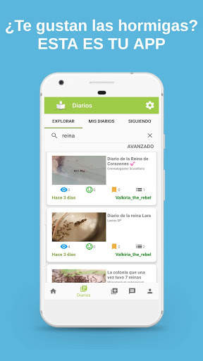 My Ant Diary - La primera red social de hormigas screenshot 1