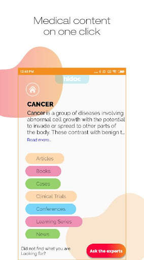 Hidoc Dr. - Medical Learning App for Doctors screenshot 2
