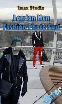 London Men Fashion Photo Suit screenshot 1