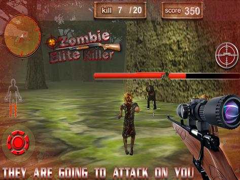Zombie pembunuh elit screenshot 3
