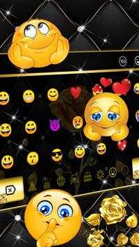Gold Rose Keybaord Theme screenshot 3