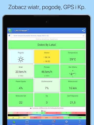 UAV Forecast dla dronów screenshot 6