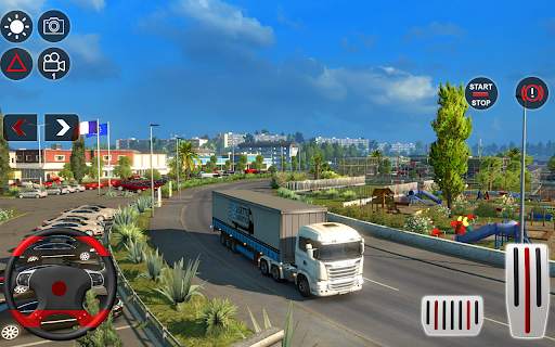 Euro Truck Driving Games Sim screenshot 5