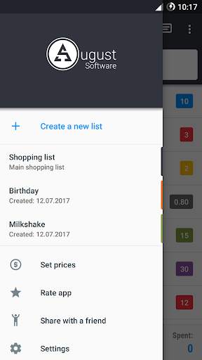 Shopping list screenshot 3