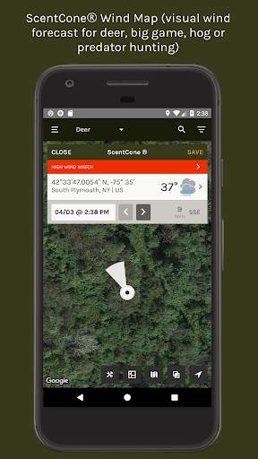 ScoutLook Hunting App: Weather & Property Lines screenshot 1