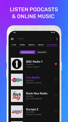 Music Player - MP3 Player & Radio for Android screenshot 3