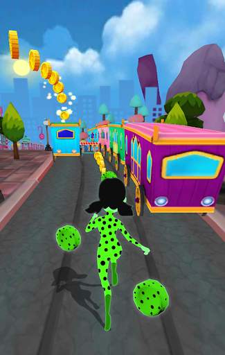 Subway Lady City Run Dash screenshot 2